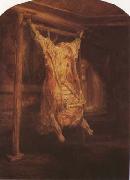 REMBRANDT Harmenszoon van Rijn The Slaughterd Ox (mk08) France oil painting reproduction